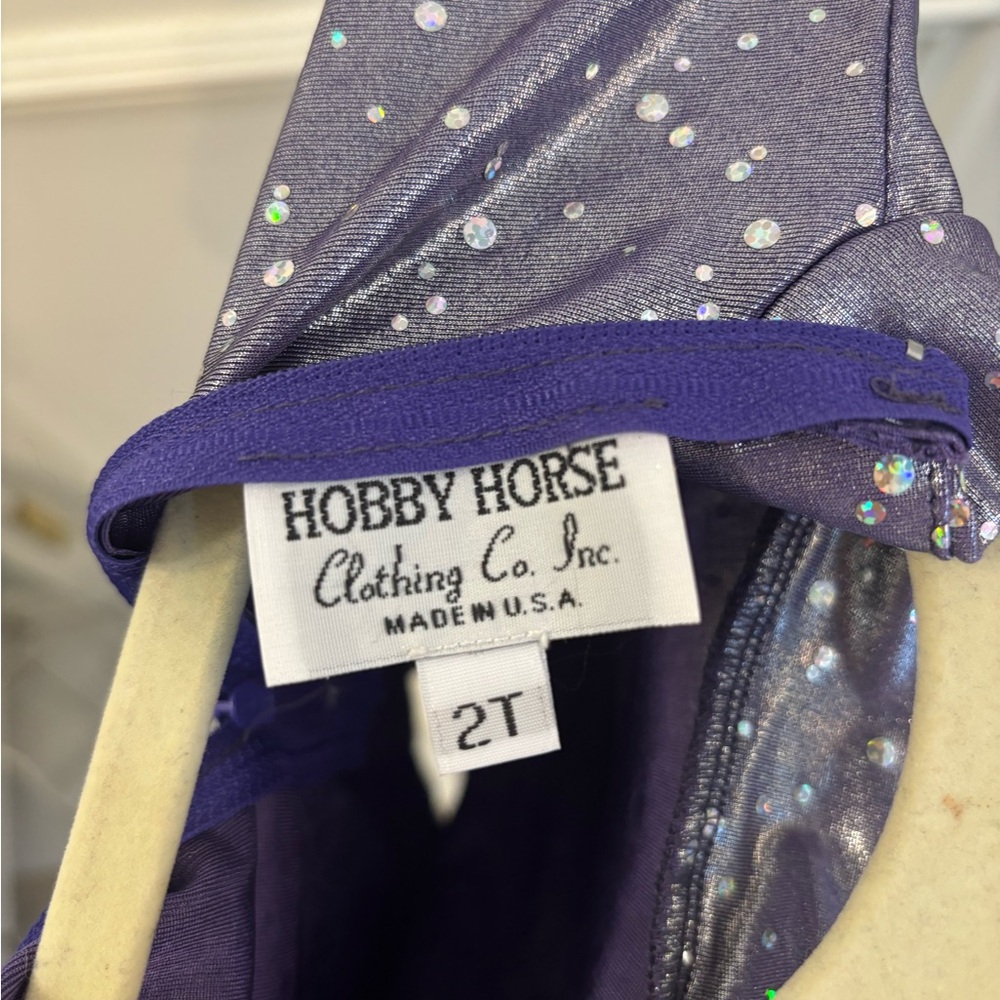 Hobby Horse Girls Western Pleasure Dazzle Show Blouse 2T NWOT